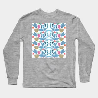 Spring flower garden 3 (MD23SPR005c) Long Sleeve T-Shirt